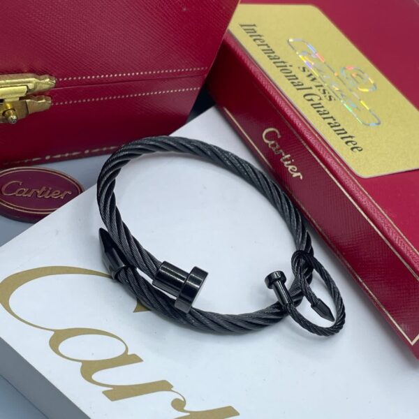 بنگل و انگشتر میخ کارتیه Cartier - Image 2