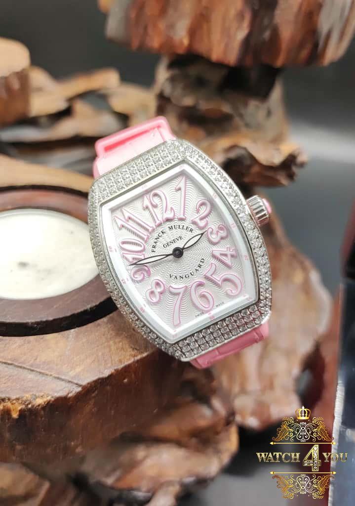 ساعت مچی زنانه نگین دار فرانک مولر Franck Muller