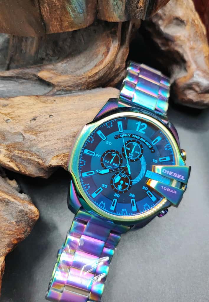 ساعت مردانه دیزل شاخدار کرنوگراف هفت رنگ DIESEL - Image 4