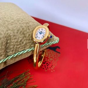 ساعت مچی زنانه کارتیه بایگنور Cartier Baignoire