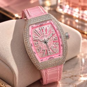 ساعت مچی زنانه نگین دار فرانک مولر Franck Muller