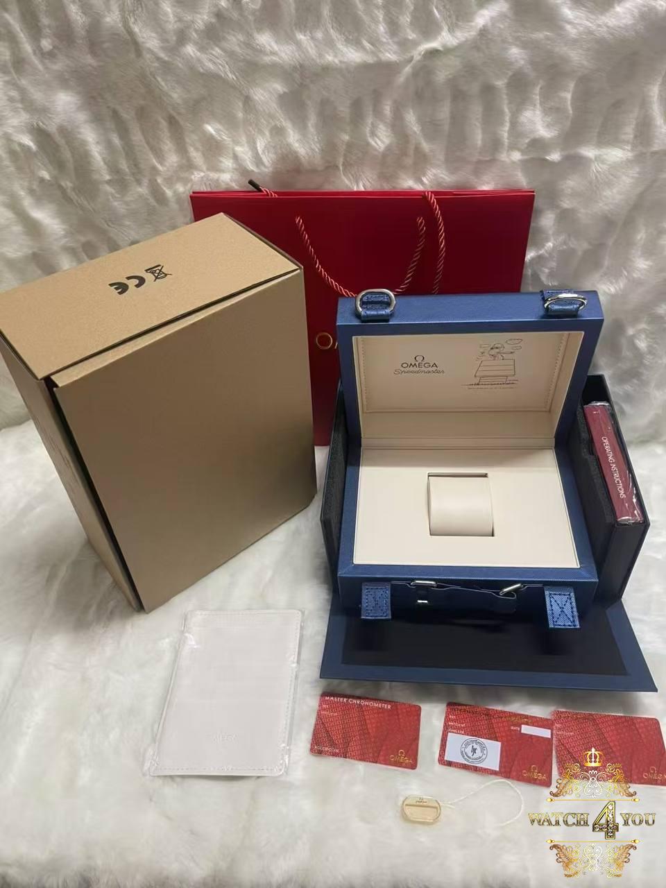 جعبه اورجینال ساعت مچی امگا اسپید مستر اسنوپی