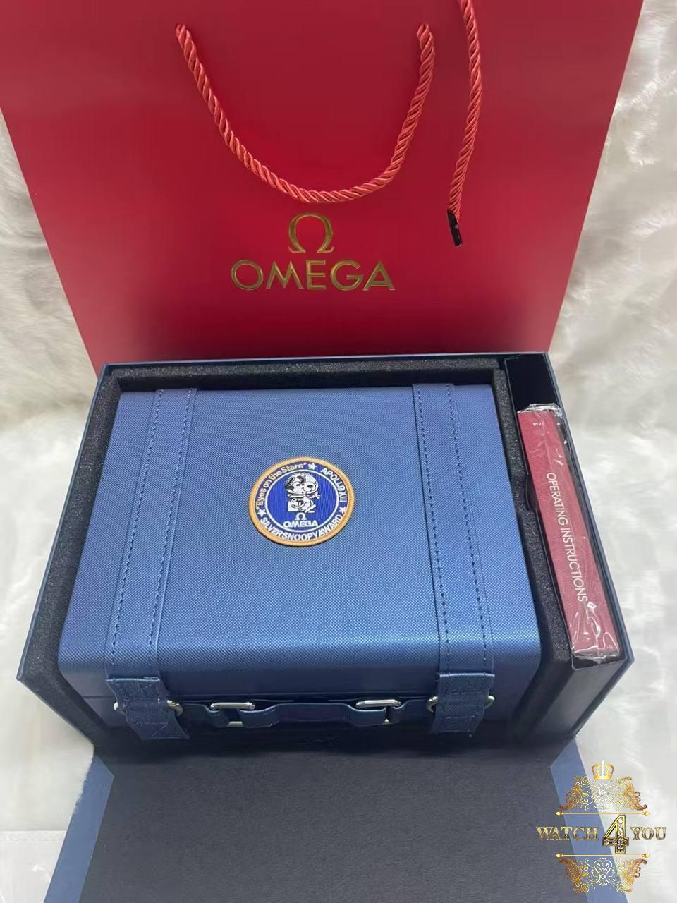 جعبه اورجینال ساعت مچی امگا اسپید مستر اسنوپی - Image 2