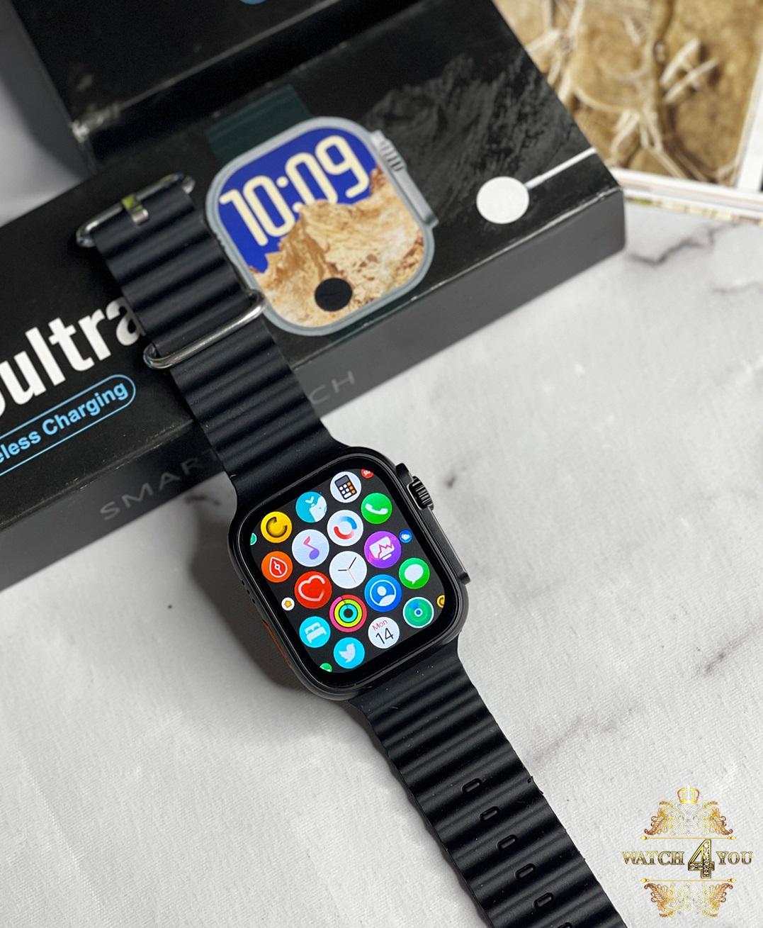 ساعت هوشمند T8000 Ultra3 ضد آب با بدنه آلومینیومی