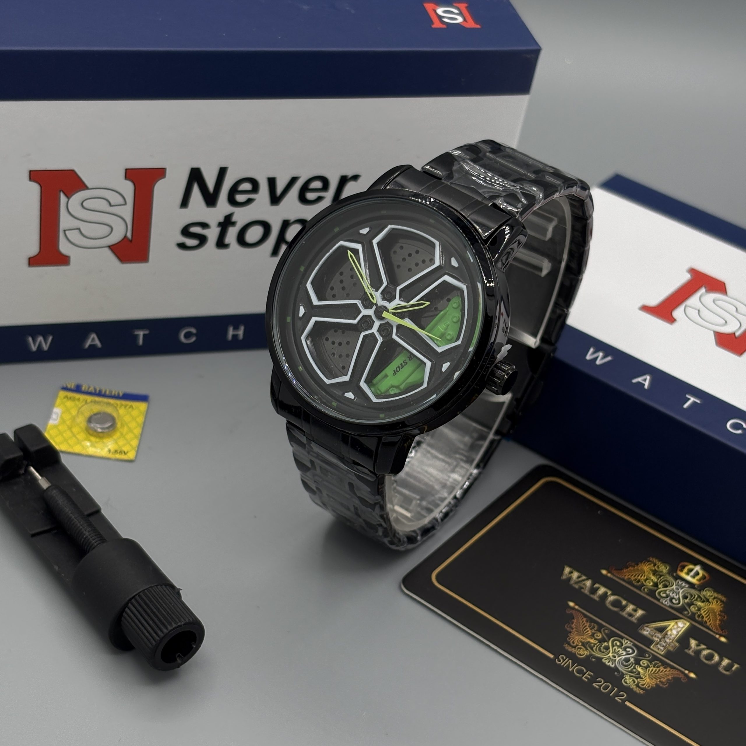 ساعت اورجينال طرح رینگی Never Stop - Image 3