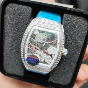 ساعت مچی زنانه طرح گل فرانک مولر FRANCK MULLER