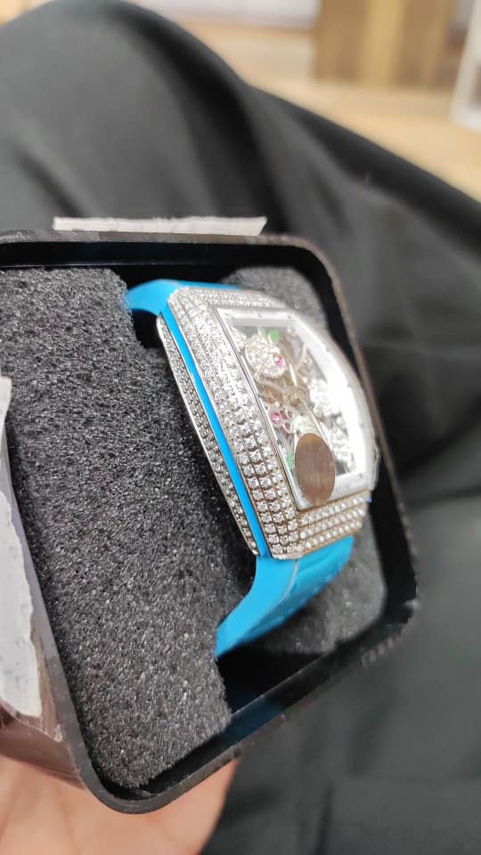 ساعت مچی زنانه طرح گل فرانک مولر FRANCK MULLER - Image 3