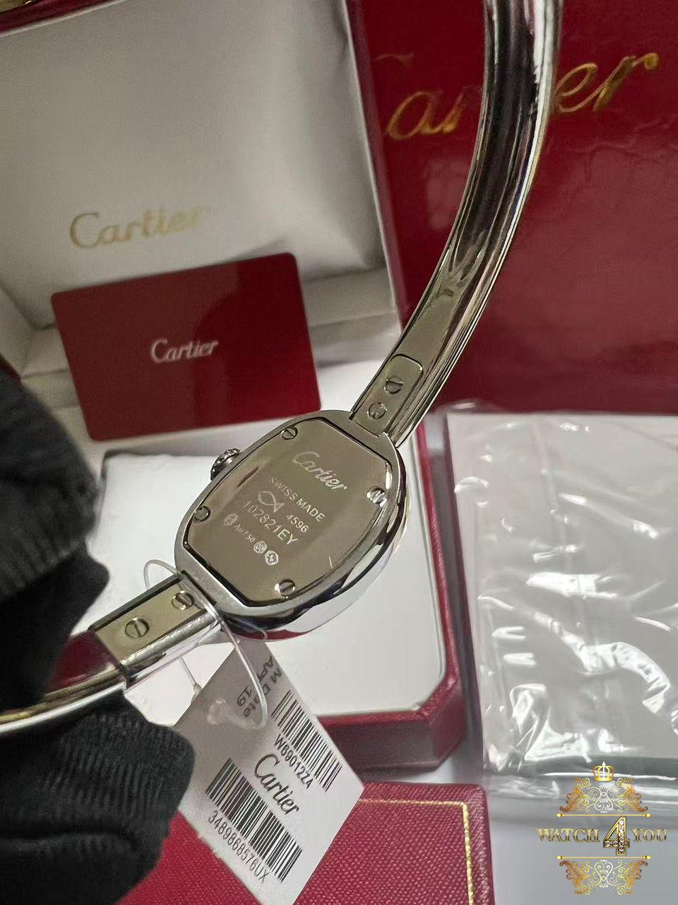 ساعت مچی زنانه کارتیه بایگنور سیلور Cartier Baignoire - Image 2