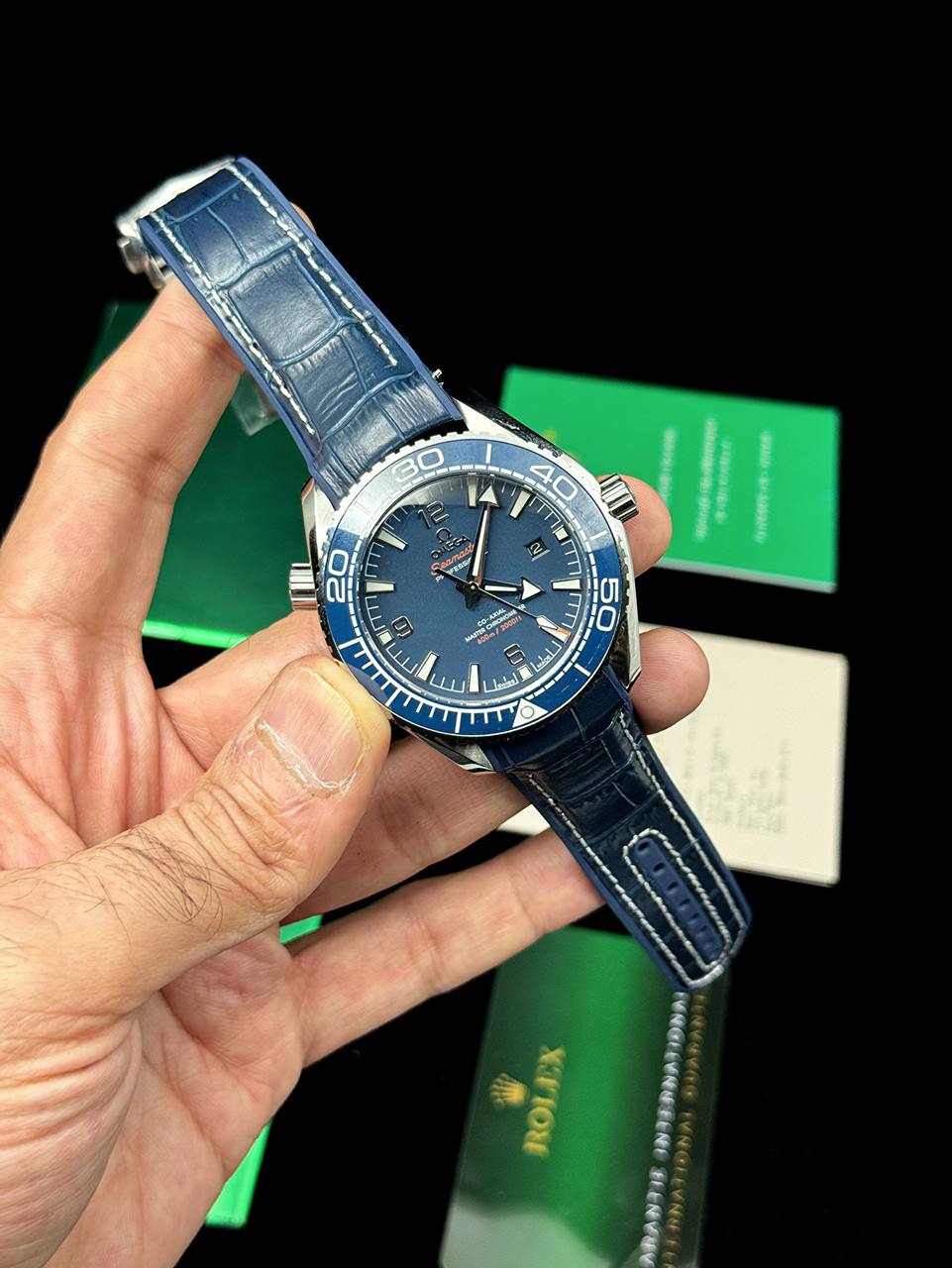 ساعت مچی مردانه اتوماتیک سری پلنت اوشن Omega Seamaster - Image 4