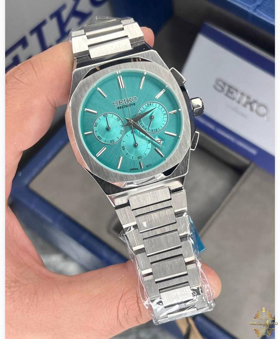 ساعت مچی مردانه سه موتوره سیکو seiko exclusive - Image 4