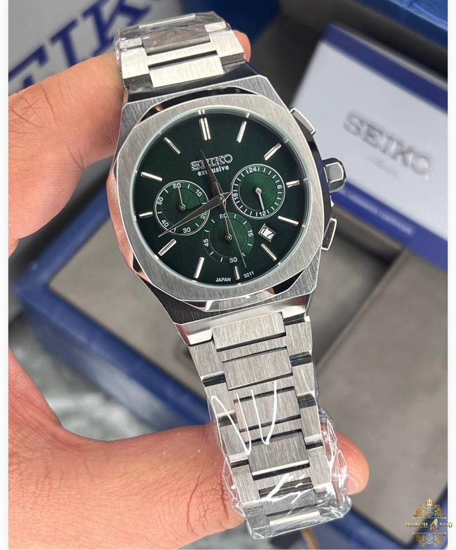 ساعت مچی مردانه سه موتوره سیکو seiko exclusive - Image 2