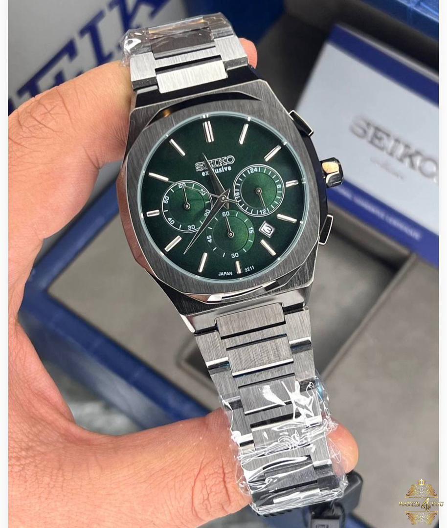 ساعت مچی مردانه سه موتوره سیکو seiko exclusive - Image 3