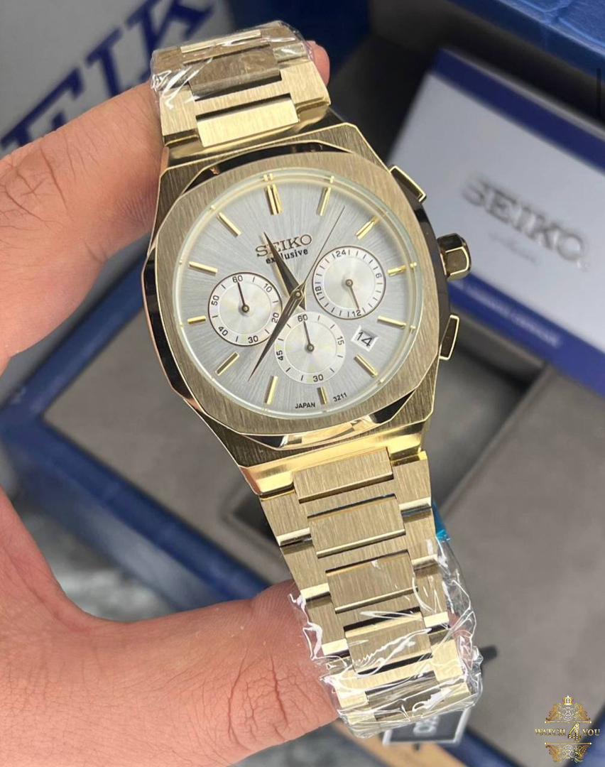 ساعت مچی مردانه سه موتوره سیکو seiko exclusive - Image 2
