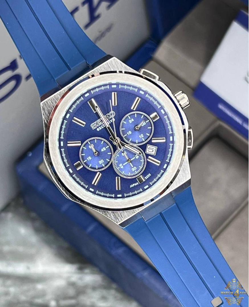 ساعت مچی مردانه سه موتوره سیکو seiko exclusive - Image 3