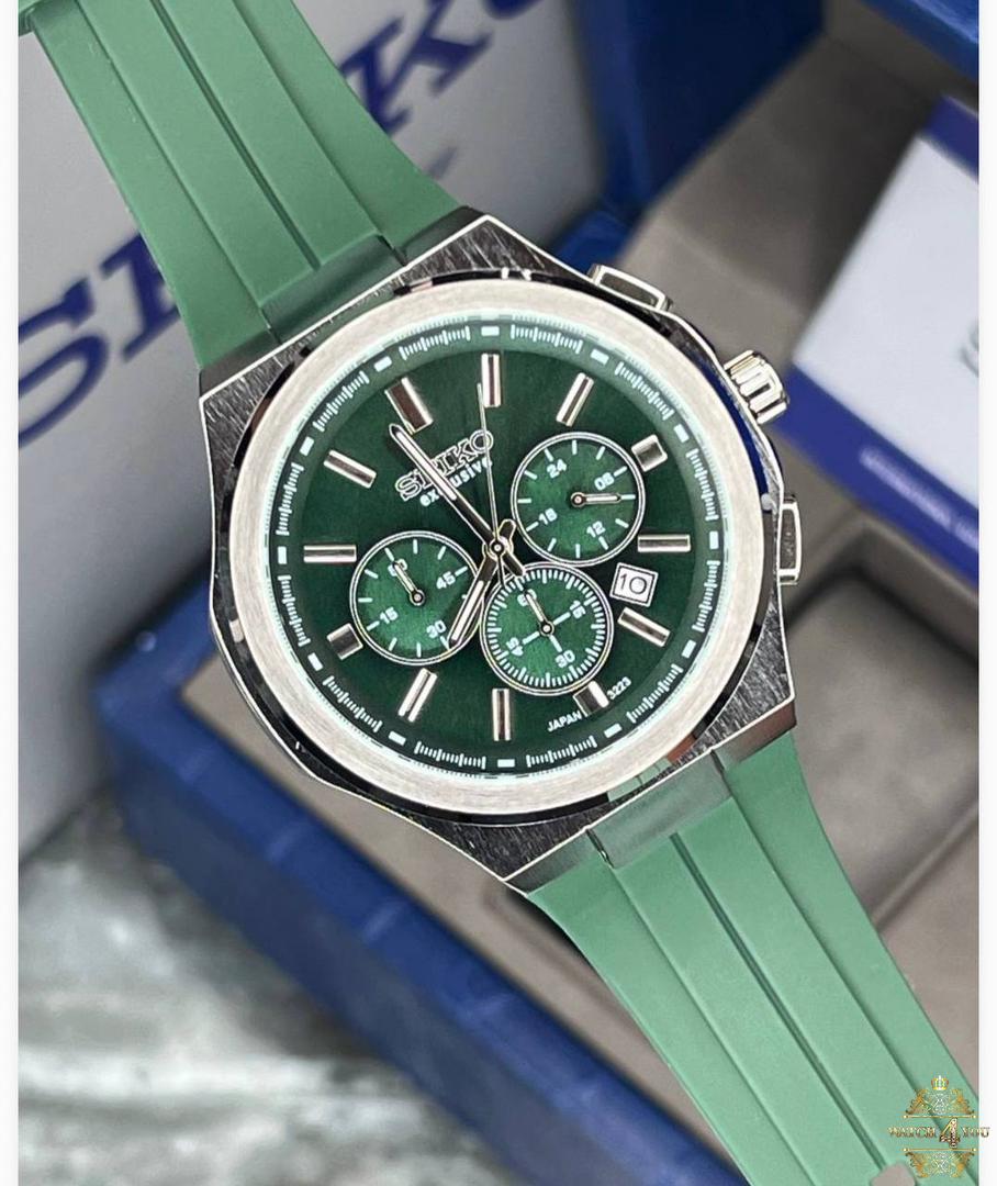 ساعت مچی مردانه سه موتوره سیکو seiko exclusive