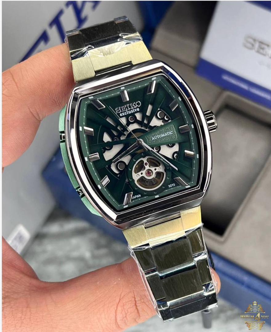 ساعت مچی مردانه اتوماتیک توربیلون سیکو seiko exclusive - Image 2