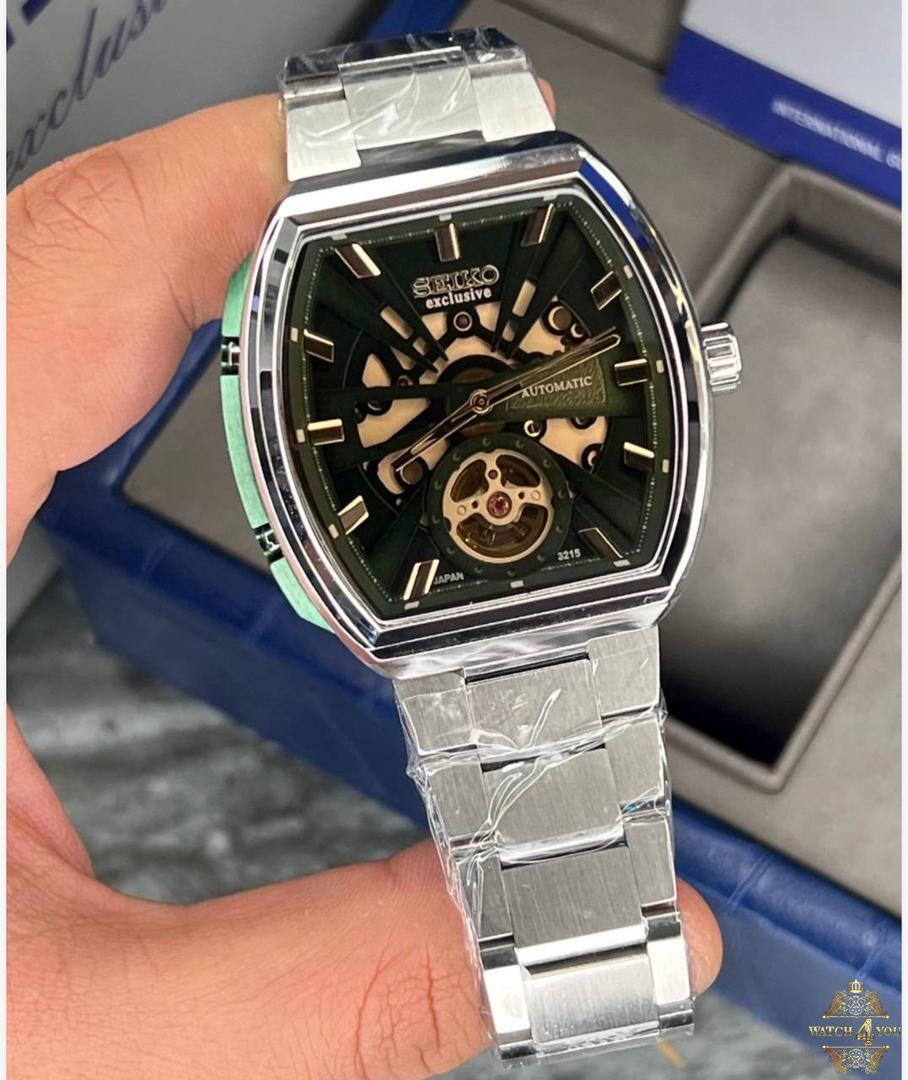 ساعت مچی مردانه اتوماتیک توربیلون سیکو seiko exclusive - Image 4