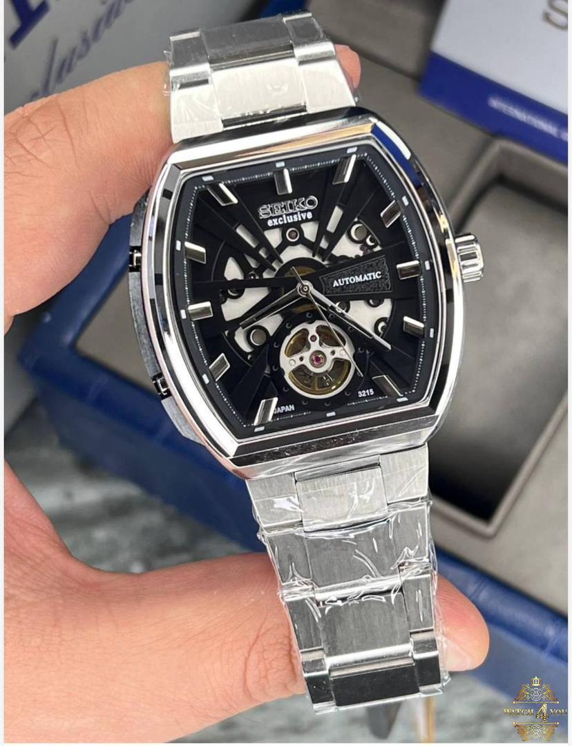 ساعت مچی مردانه اتوماتیک توربیلون سیکو seiko exclusive - Image 2