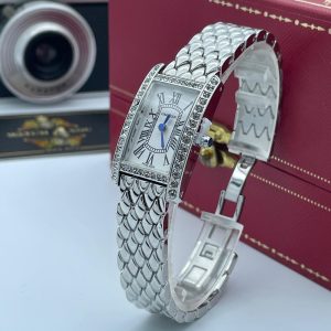 ساعت مچی زنانه کارتیه تانک امریکن cartier tank Americaine