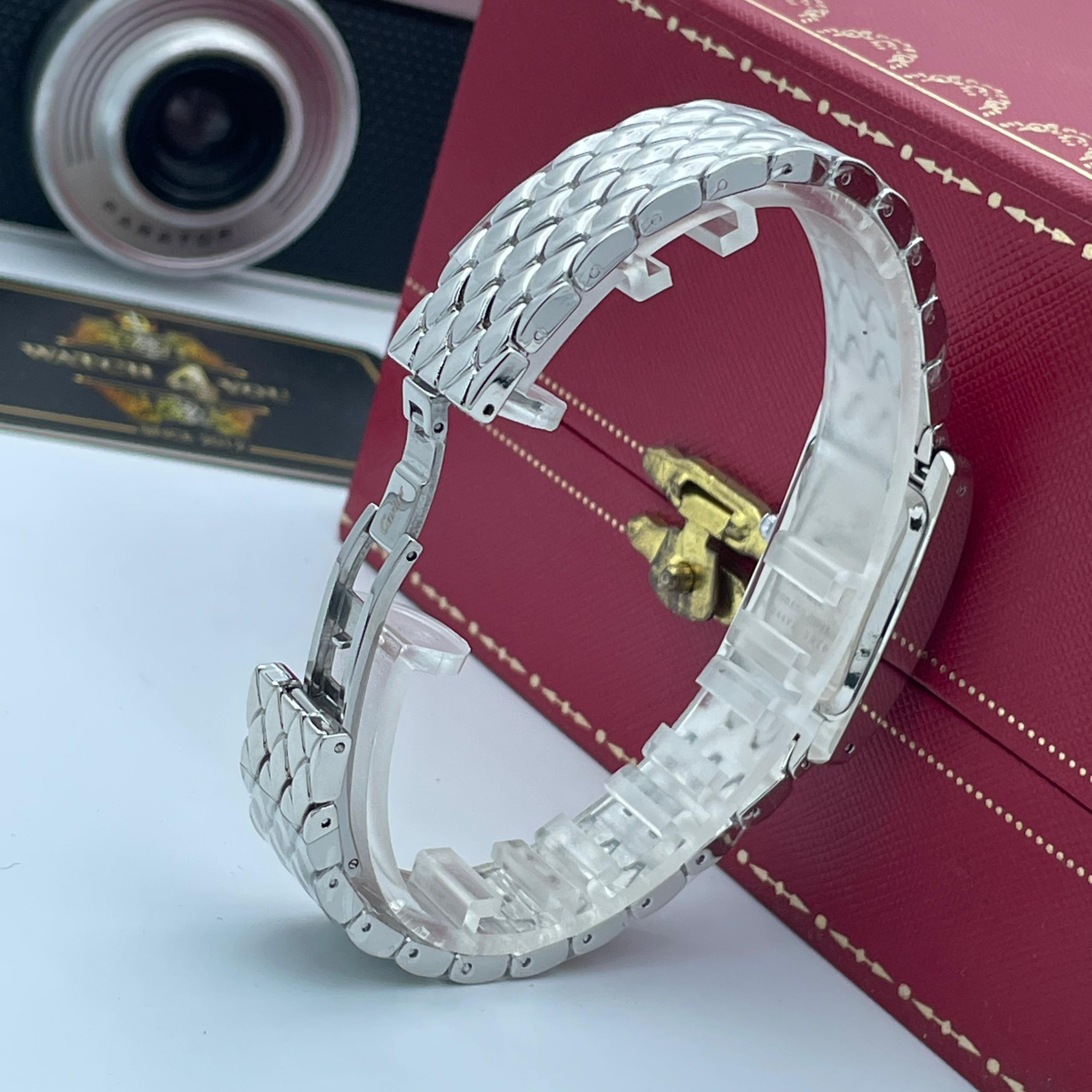 ساعت مچی زنانه کارتیه تانک امریکن cartier tank Americaine - Image 3