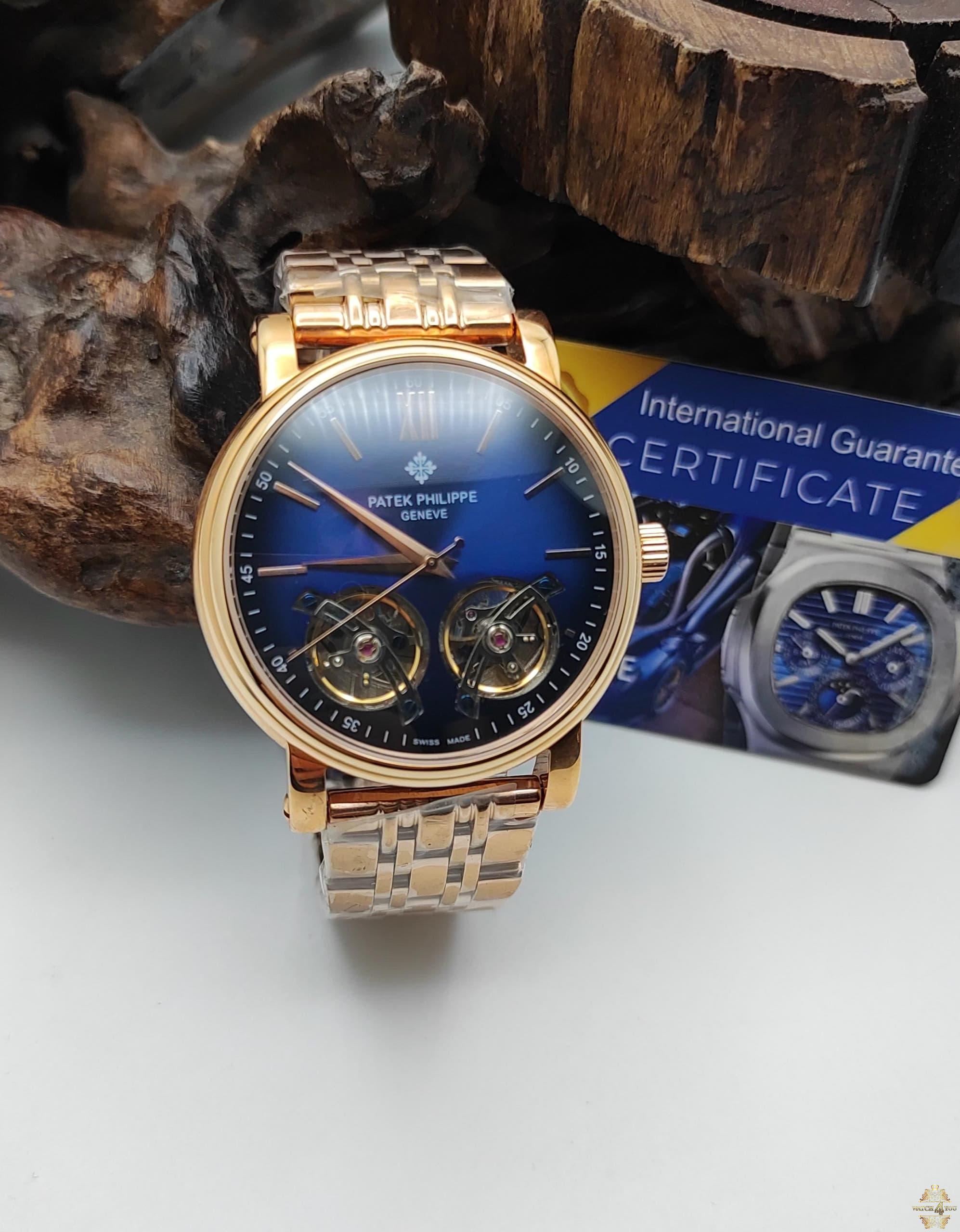 ساعت مردانه اتوماتيک دو توربیلون پتک فيليپ Patek philippe