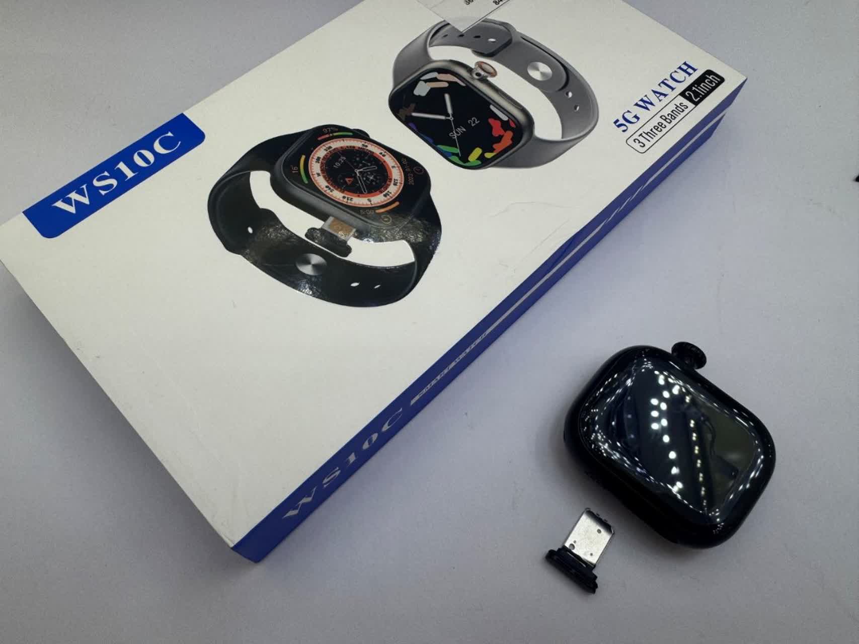 ساعت هوشمند سیم کارتخور -دوربین چرخشی 128 گیگ Ws10 c - Image 4