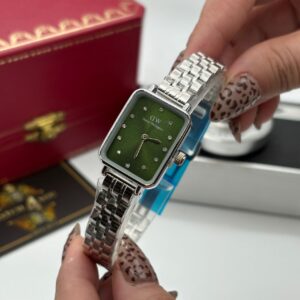 ساعت زنانه دنيل ولينگتون سیلور صفحه سبز Daniel Wellington