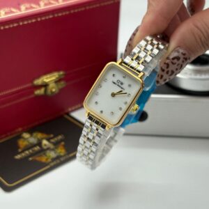 ساعت زنانه دنيل ولينگتون سیلور طلایی صفحه سفید Daniel Wellington