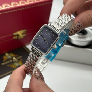 ساعت زنانه دنيل ولينگتون سیلور صفحه کهربایی Daniel Wellington