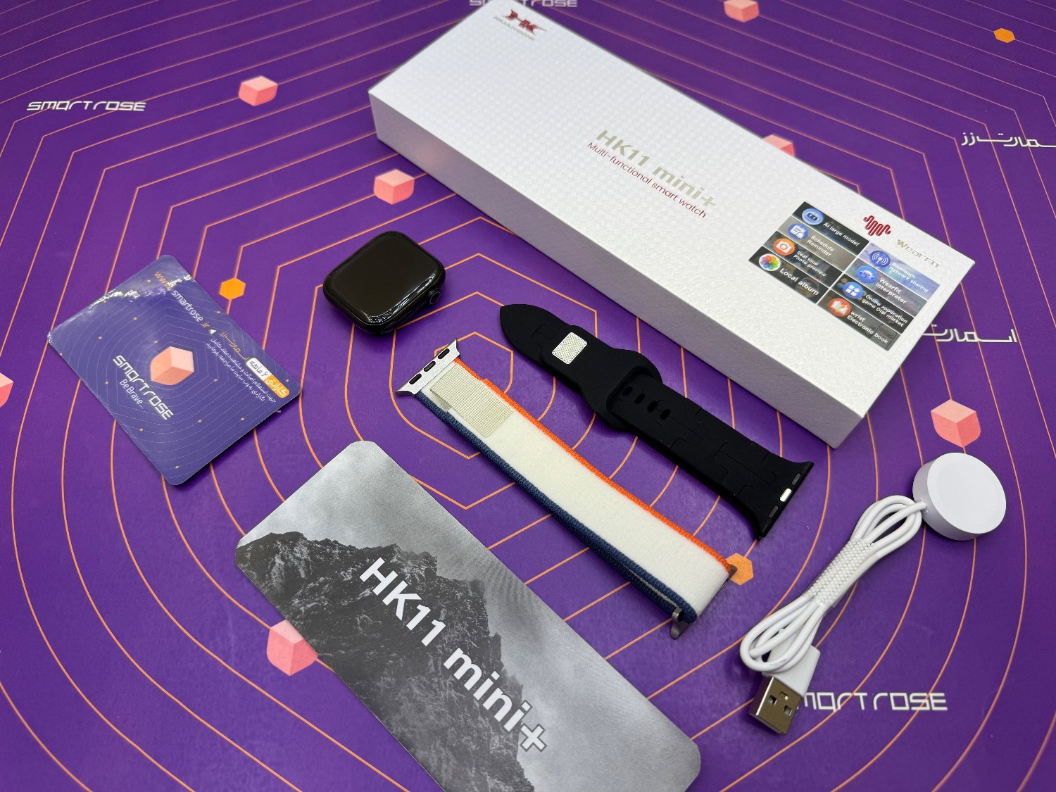 ساعت هوشمند HK مدل HK11 mini plus با گارانتی شش ماه شرکتی سایز 41 میلیمتر - Image 3