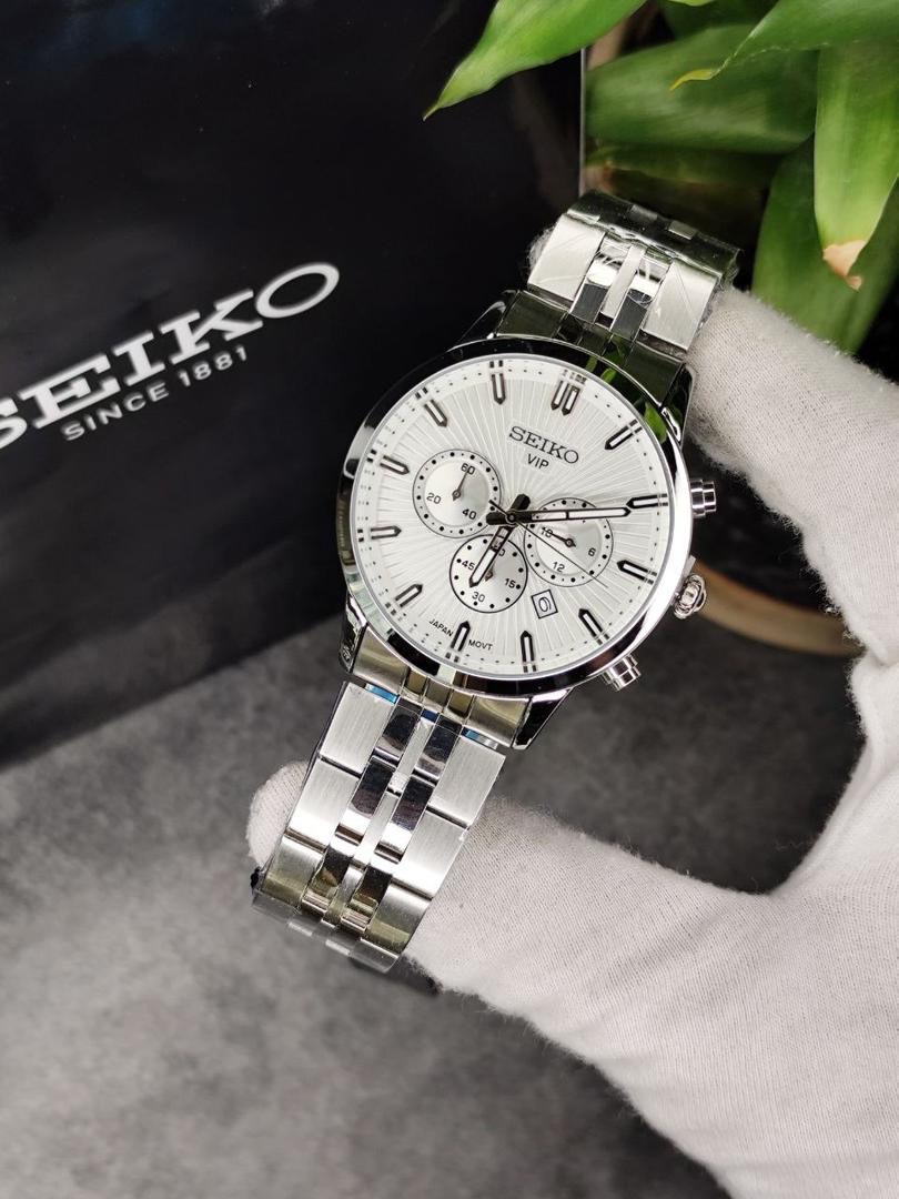 ساعت مچی مردانه سه موتوره سیکو SEIKO VIP 004