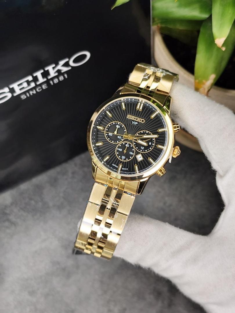 ساعت مچی مردانه سه موتوره سیکو SEIKO VIP 005