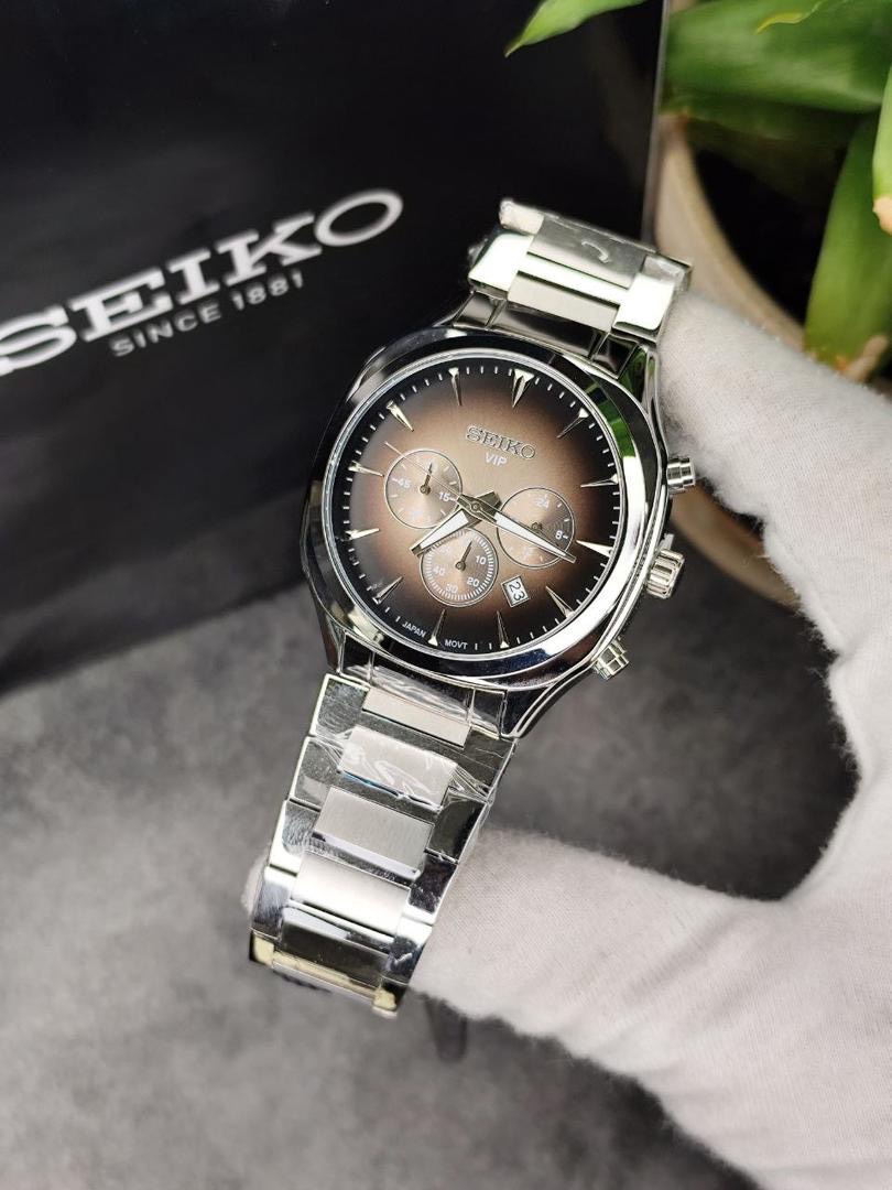 ساعت مچی مردانه سه موتوره سیکو SEIKO VIP 007