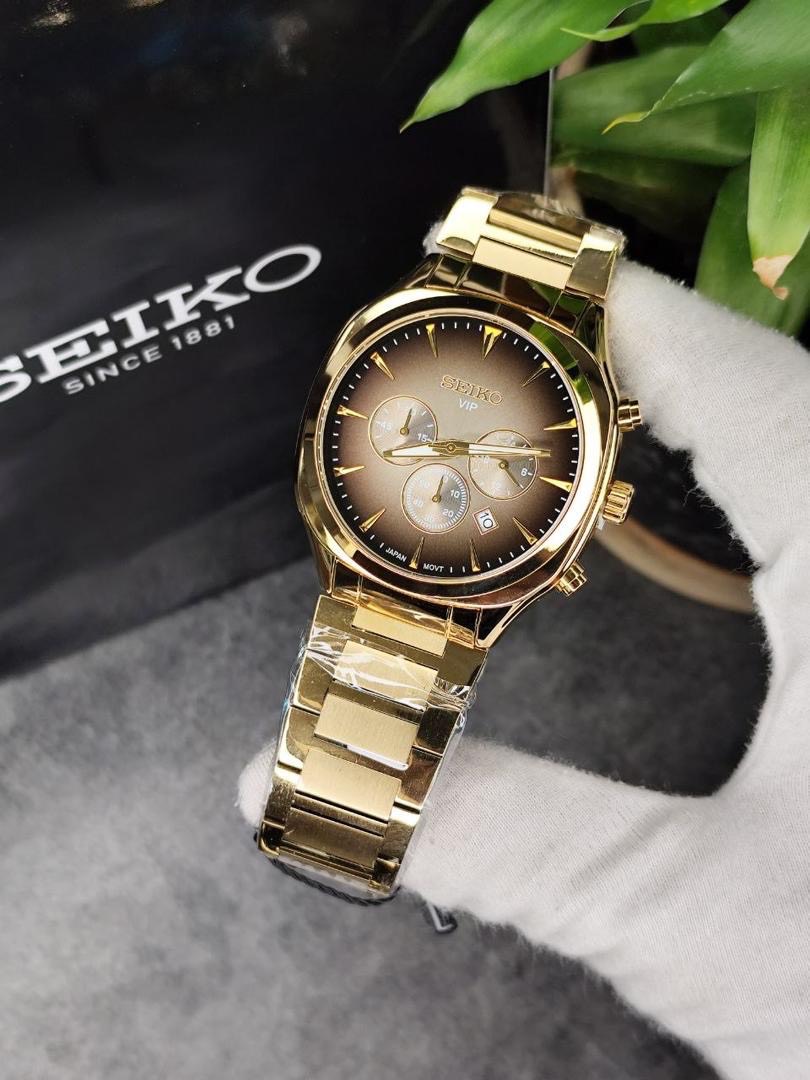 ساعت مچی مردانه سه موتوره سیکو SEIKO VIP 008