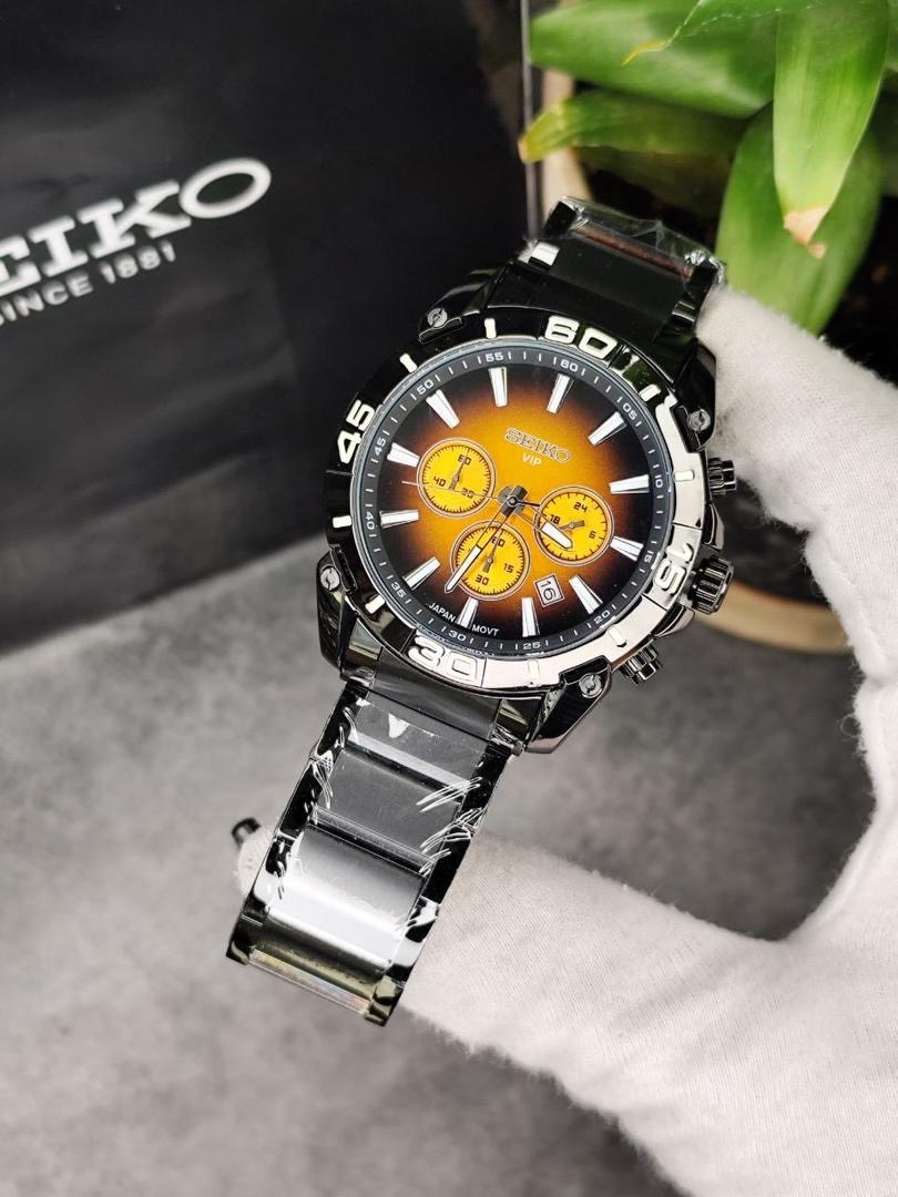ساعت مچی مردانه سه موتوره سیکو SEIKO VIP 009