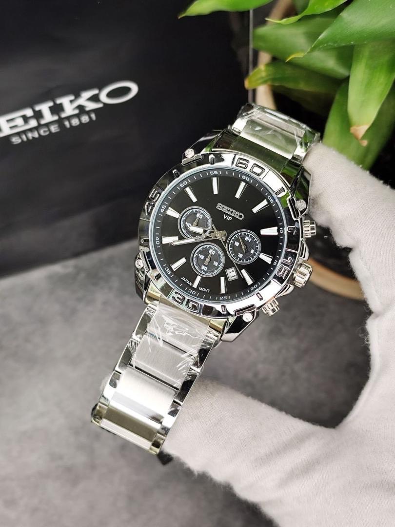 ساعت مچی مردانه سه موتوره سیکو SEIKO VIP 011