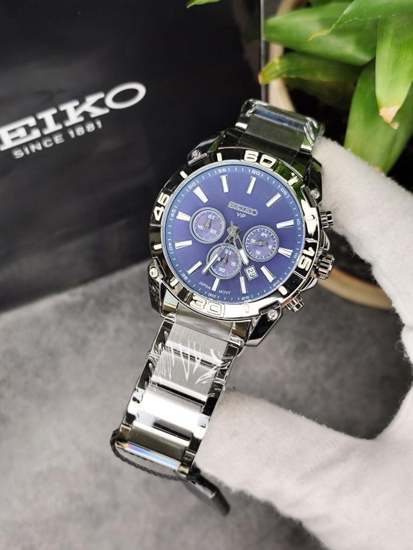 ساعت مچی مردانه سه موتوره سیکو SEIKO VIP 012