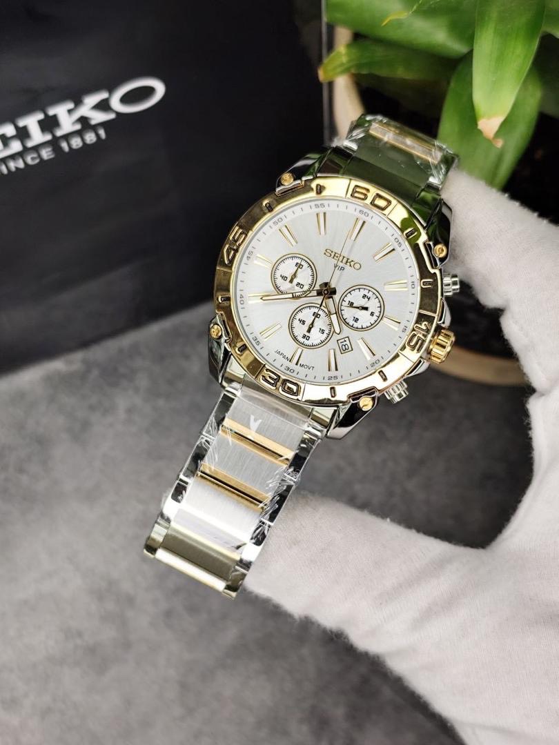 ساعت مچی مردانه سه موتوره سیکو SEIKO VIP 014