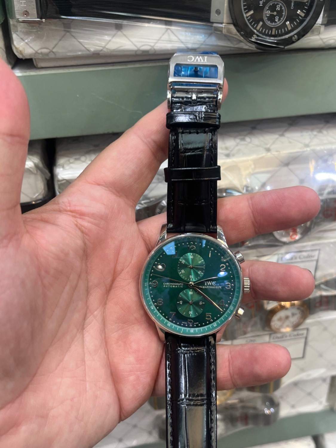 ساعت مچی مردانه آی دبلیو سی IWC با پک کامل - Image 5