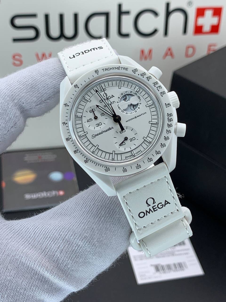 ساعت امگا سواچ اسنوپی ماموریت ماه Omega Swatch Mission To Moon