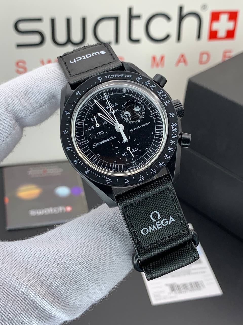 ساعت امگا سواچ اسنوپی ماموریت ماه Omega Swatch Mission To Moon