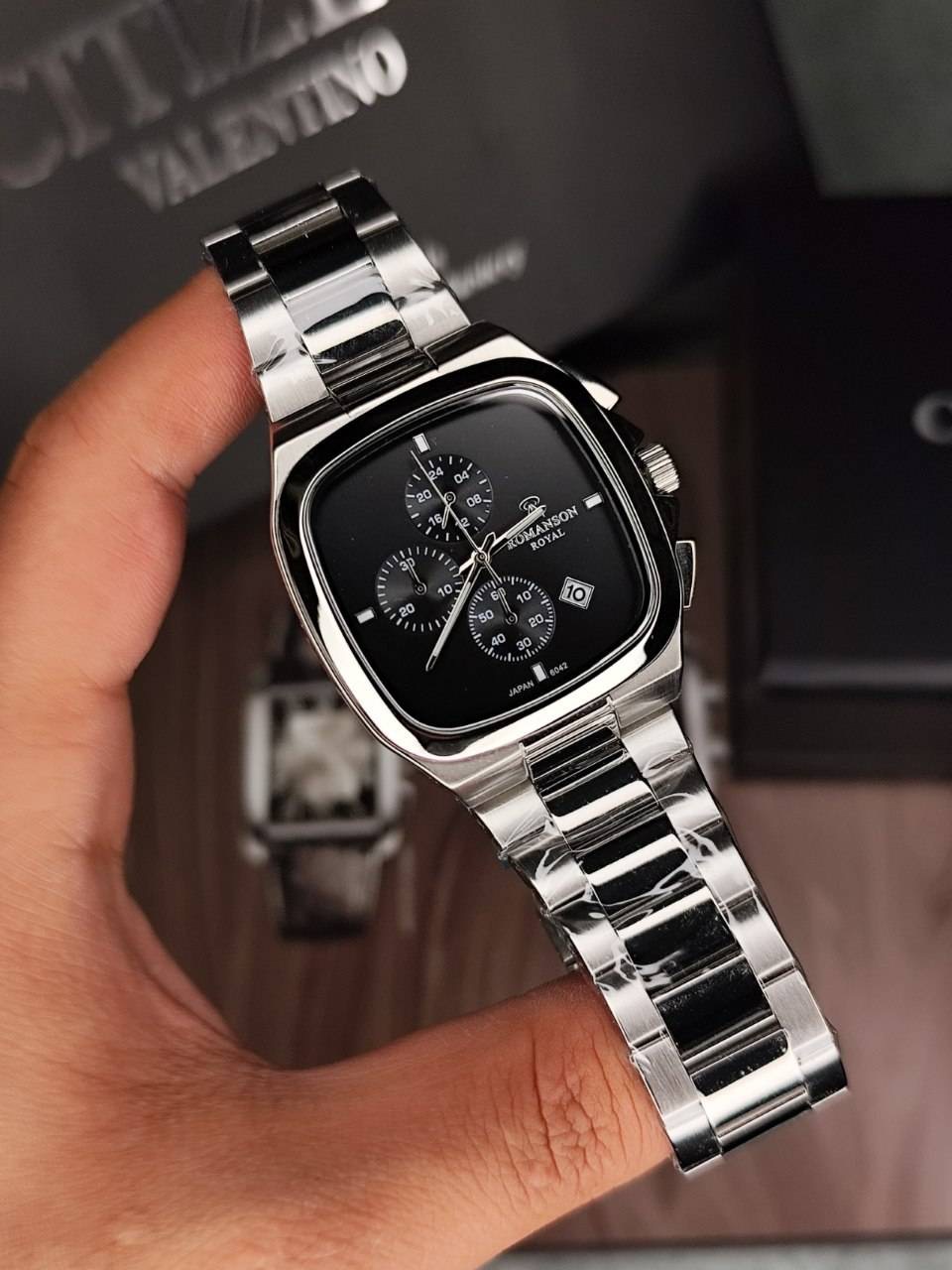 ساعت مچی مردانه کرنوگراف رومانسون رویال ROMANSON ROYAL - Image 4
