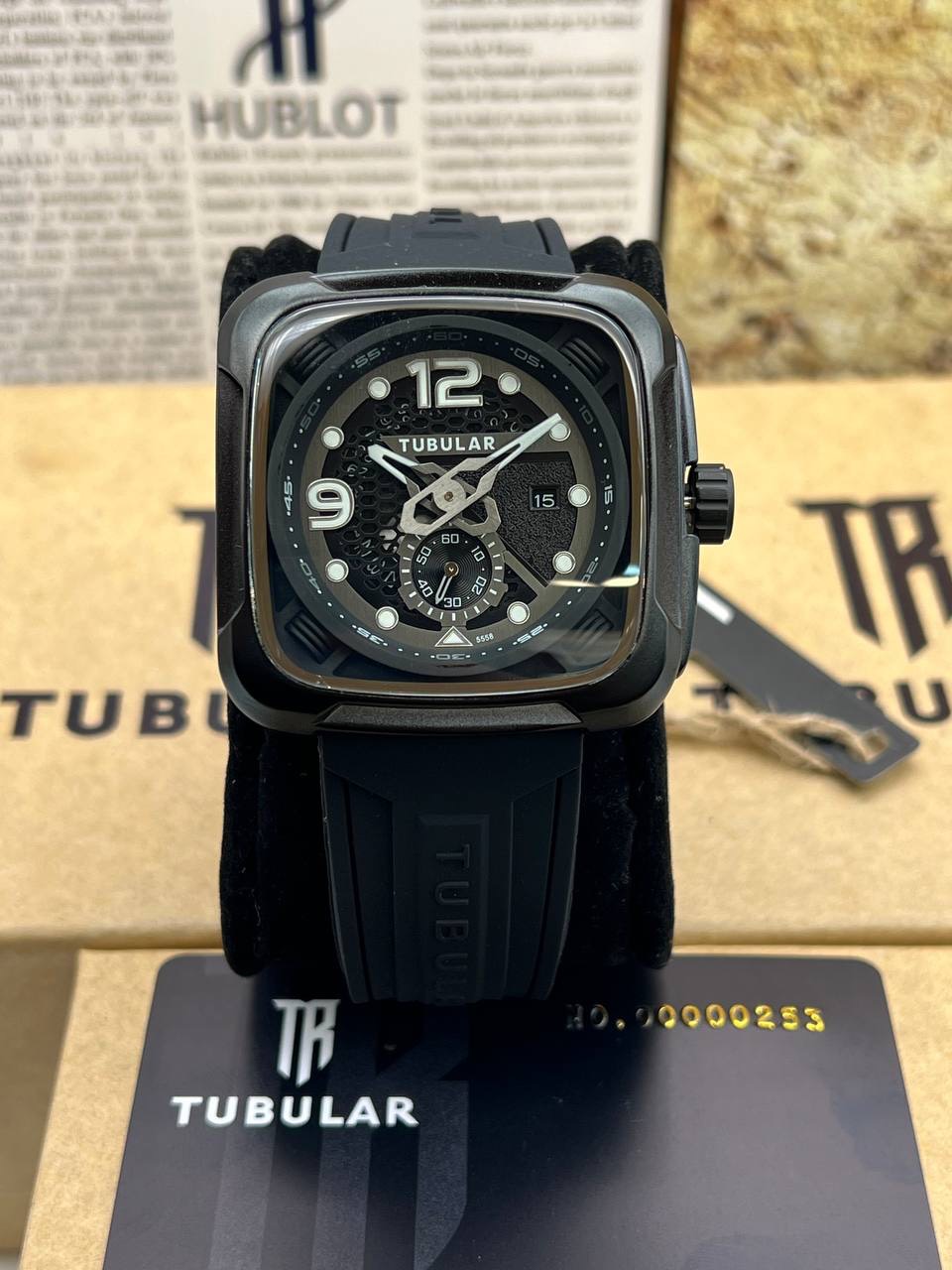ساعت مچی اورجینال مردانه ساعت توبولار Tubular 010