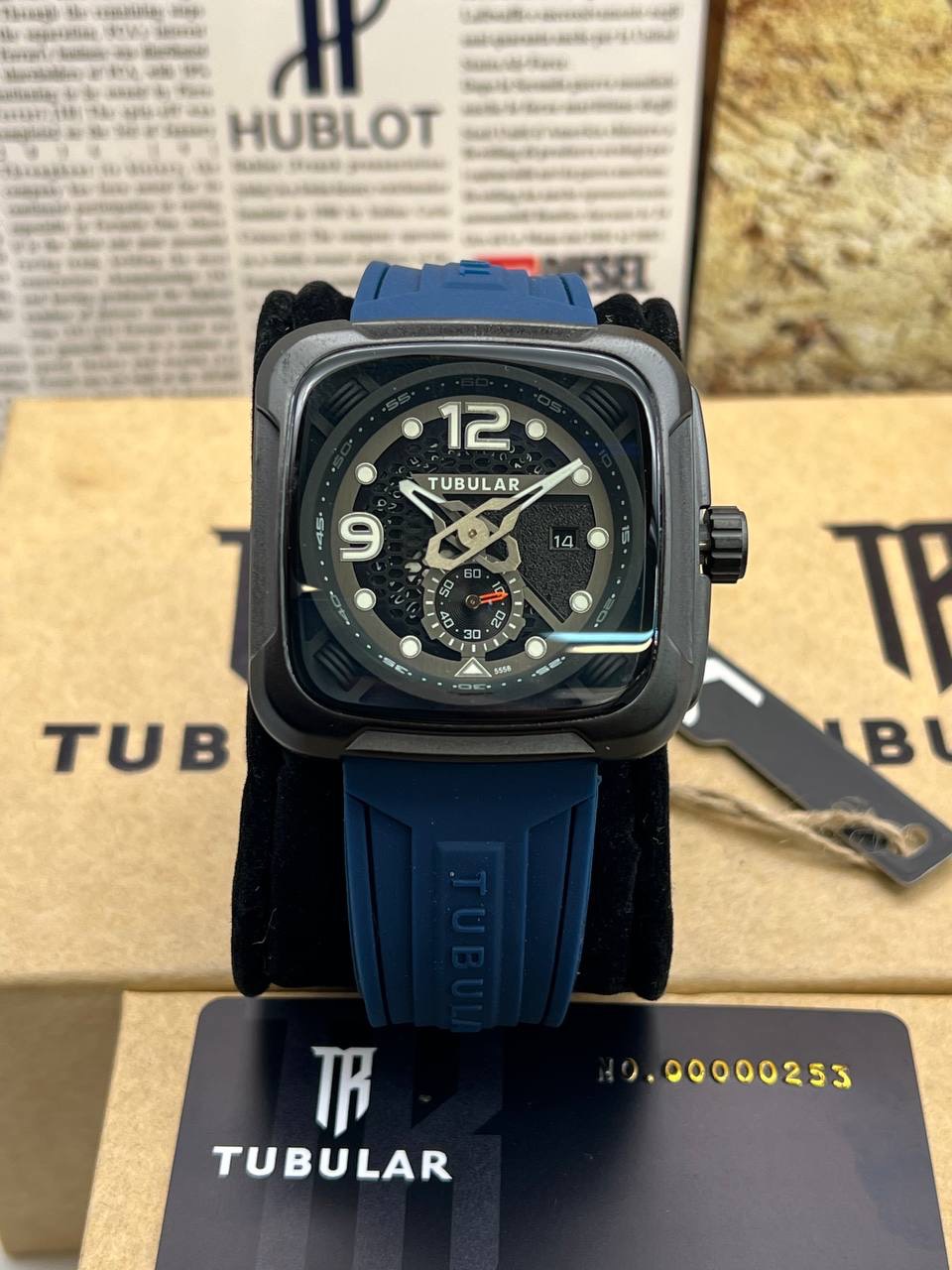 ساعت مچی اورجینال مردانه ساعت توبولار Tubular 011