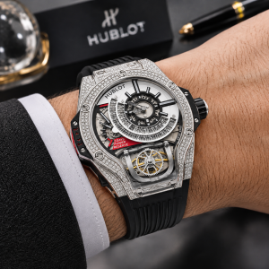 ساعت مچی مردانه هابلوت جمجمه‌ای Hublot MP-09 Tourbillon