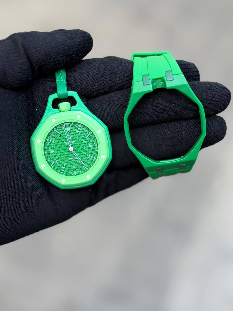 ساعت جیبی اودمار پیگه سواچ مدل GREEN EIGHT - Image 2