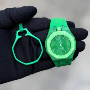 ساعت جیبی اودمار پیگه سواچ مدل GREEN EIGHT