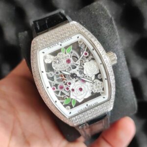 ساعت مچی زنانه طرح گل فرانک مولر Franck Muller