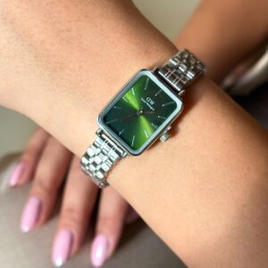 ساعت زنانه دنيل ولينگتون سیلور صفحه سبز Daniel Wellington