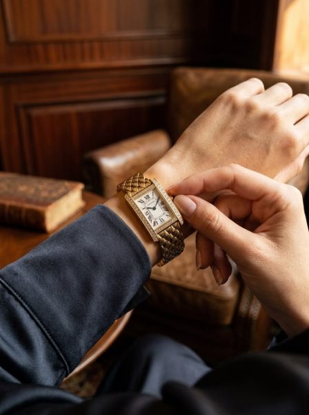 ساعت مچی زنانه کارتیه تانک امریکن cartier tank Americaine